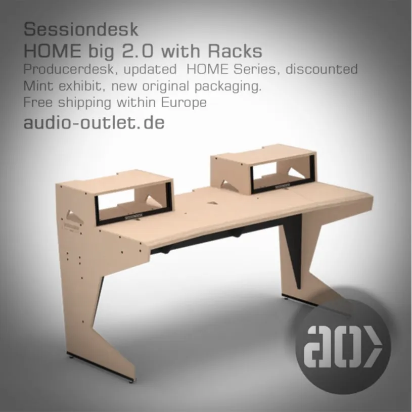 Sessiondesk HOME BIG 2.0 with Racks