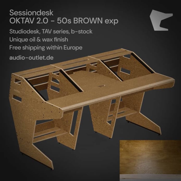Sessiondesk OKTAV 50s brown exp.
